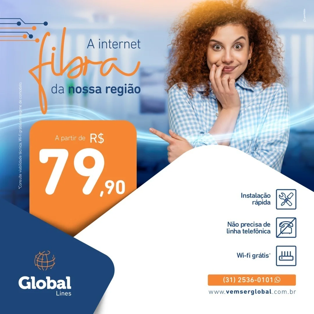 Planos de internet residencial em Contagem